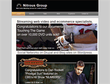 Tablet Screenshot of nitrousgroup.com